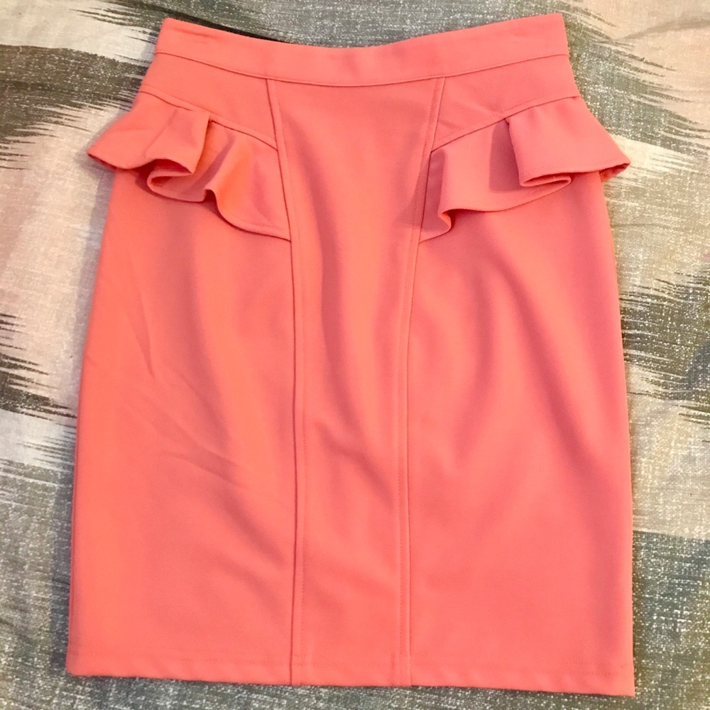 🍑Peachy Peplum Skirt🍑